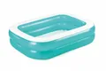 Family 2 Ring Pool 201x150x51cm 450l T-Träger-Konstrukt breite Seitenwände neu