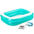 Bestway Familienpool Rectangular Family Pool Gartenpool 201 x 150 x 51 cm