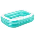Bestway Rechteckiger Aufblasbarer Pool 201 x 150 cm blau
