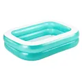 Planschbecken Planschbecken Swimmingpool Badespaß eckig, 200 x 146 x 48 cm
