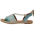 DOGO Hazel Sandale Caretta Damen Sandalen Sandale Handgefertigt blau 39 EU