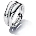 Pandora Silberring -Set für Silber silberfarben 50