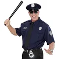 Widmann S.r.l. Polizei-Kostüm Kostüm 'Polizist' mit Hemd, Krawatte und Mütze, B XL