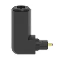 HAMA ODT-Adapter, Toslink-Stecker - Toslink-Kupplung, vergoldet, #1907073