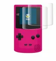 BROTECT 2 Stück Full-Cover Schutzfolie für Nintendo Gameboy Color Full-Screen Displayschutz-Folie [3D Curved, Anti-Fingerprint, Kristall-Klar]