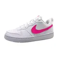 Nike DV5456-113 Nike Court Borough Low RECRAFT GS Bambina Herren White/Laser Fuchsia EU 38.5