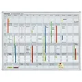 Franken Jahresplaner JK1203 Silber, Weiß 120 x 90 cm