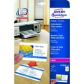 Avery Zweckform Visitenkarten Avery Zweckform Visitenkarten 85x54mm 220g C32016-25 satiniert weiß