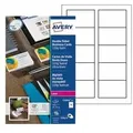 AVERY ZWECKFORM - Avery Quick&Clean - Weiß - 220 g/m2 - 25 Stck.