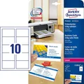 Avery Zweckform C32016-25 Premium Visitenkarten, 85 x 54 mm, beidseitig