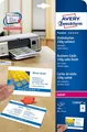 AVERY Zweckform Quick & Clean Visitenkarten, satiniert