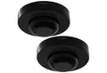 Oktaplex motion Bewegungsmelder Pia Bewegungsmelder 360 Grad PIR Decke IP65 230V Aufputz, (2-St), Präsenzsensor Innen Aussen 18m Reichweite schwarz