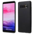 Hybrid Silikon Handy Hülle für Huawei Y6 II / 2 Case Etui Tasche Bumper Schwarz