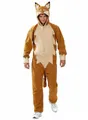 Funidelia Kostüm Fuchs Overall Tierkostüm Karnevalskostüm Fasching, Bequemes Tierkostüm für schlaue Füchse