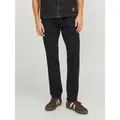 Jack & Jones Tapered-fit-Jeans JJIMIKE JJORIGINAL SQ 223 Stonewashed für einen Used-Look mit Faded-Effekten schwarz 30
