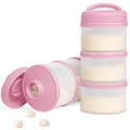 Milchpulver Portionierer Baby Stapelbar Milchpulver Aufbewahrungsbox 2 Stück ...