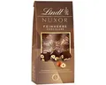 LINDT Schokolade, Lindt Nuxor Gianduja Feinherb Ballotin mit ganzen Haselnüssen 103g