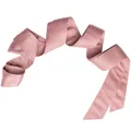 Maya Deluxe Damen Womens Sash Belt Ladies Satin Sash Waist Tie Ribbon Bow Accessory for Bridesmaids Bridal Wedding Prom Evening Occasion Gürtel, Vintage Rose, L-XL