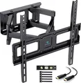 TV-Montage für 32-55 Zoll Flach- und Kurvendisplay oder Monitor bis 45kg, max. VESA 400x400mm