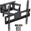 TV Wandhalterung, Schwenkbare Neigbare Halterung, 32-65 Zoll, Flach & Curved