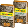 Floragard Blähton Tongranulat 50 L (2×25 L) – natürliches Drainagematerial & Hydrokultursubstrat für Töpfe, Kübel, Zimmerpflanzen & Pflanzkästen – verhindert Staunässe, sorgt für Gute Belüftung