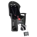 Hamax Fahrrad Kindersitz Babysitz Siesta Grau Schwarz Rahmenrohr Transport