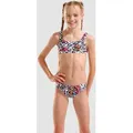 Bustier-Bikini Mädchen arena Water Prints - Graffiti - 140