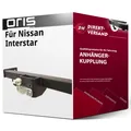 Anhängerkupplung starr für Nissan Interstar 05.2002-10.2003 neu