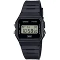 Casio Uhr Digital Collection Armbanduhr F-91WB-1AEF - Schwarz