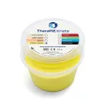 TheraPIE Knete, 454 Gramm (1 Pound), Therapie Knetmasse, Stärke Widerstand: mittel-weich (gelb)