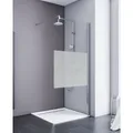 SCHULTE Duschwand "Alexa Style 2.0", BxH: 100 x 200 cm, ESG, Walk-In, Ecke - silberfarben