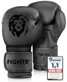 FIGHTR® Boxhandschuhe - Maximaler Schutz & Stabilität | Box Handschuhe für Boxen, MMA, Muay Thai & Kickboxen | Größen 8-16 oz, inkl. Tragetasche