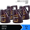 Mannol 7909 Diesel TDI 5W-30 VW Mercedes MB GM Dexos BMW LL 4x5 Liter = 20 Liter