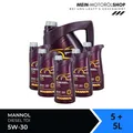 Mannol 7909 Diesel TDI 5W-30 VW Mercedes MB GM Dexos BMW LL 5+5 Liter = 10 Liter