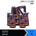 Mannol 7909 Diesel TDI 5W-30 VW Mercedes MB GM Dexos BMW LL 5+4 Liter = 9 Liter