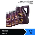 Mannol 7909 Diesel TDI 5W-30 VW Mercedes MB GM Dexos BMW LL 5+3 Liter = 8 Liter