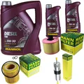 Motor-Öl 7L MANNOL Diesel TDI 5W-30+MANN-FILTER für BMW 3er Touring E91 325i