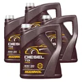 4x5 Liter MANNOL Diesel TDI 5W-30 Motoröl API SN/CH-4 ACEA C2 C3 GM dexos2