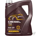 5L MANNOL SAE 5W-30 Diesel TDI Motoröl passend für VW 505.01 BMW LL-04 MB 229.52