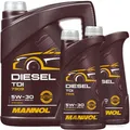 7L MANNOL SAE 5W-30 Diesel TDI Motoröl passend für VW 505.01 BMW LL-04 MB 229.52