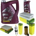 MANN-FILTER Inspektionspaket MANNOL 6L Diesel TDI 5W-30 für MINI Mini Cooper