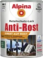 Alpina Metallschutz-Lack Anti-Rost 2,5 l dunkelgrün glänzend Metallack