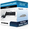 Für Dodge RAM 1500 01.2009-jetzt AUTO HAK Anhängerkupplung starr AHK neu
