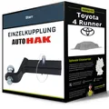 Starre Anhängerkupplung für TOYOTA 4 Runner 11.1995-11.2002 Typ N18 Auto Hak PKW