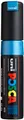 POSCA 182685 - POSCA Marker mit breiter Keilspitze, blau metallic