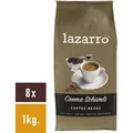 Lazarro Crema Schümli Kaffeebohnen 8x1kg.