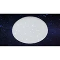 Briloner LED Sternenhimmel-Deckenleuchte-klassisch Kunststoff-Metall weiß 22x5cm