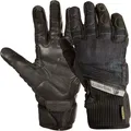 TRILOBITE Motorradhandschuhe PARADO schwarz Herren CE Aramid Denim Leder Gr. S