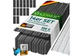 KESSER Trapezblech 14x Profilblech 110cm x 46cm = 7 m², Metall, (14er Set Dachbleche für Gerätehaus inklusive Montagehandschuhe) Dachplatten aus verzinktem Stahl 0,25mm
