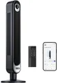 Dreo 28 dB leiser Smart Turmventilator 106 cm Höhe 4 Modi 6 Geschwindigkeiten